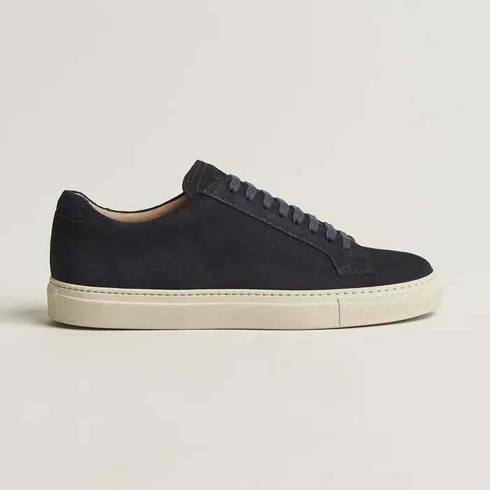 055 Suede Sneaker Navy