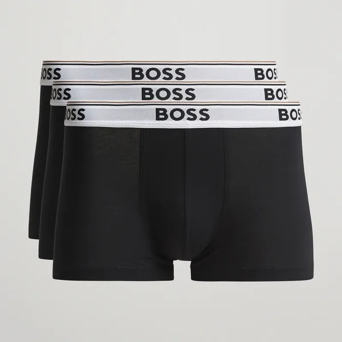 3-Pack Trunk Boxer Shorts Black/White