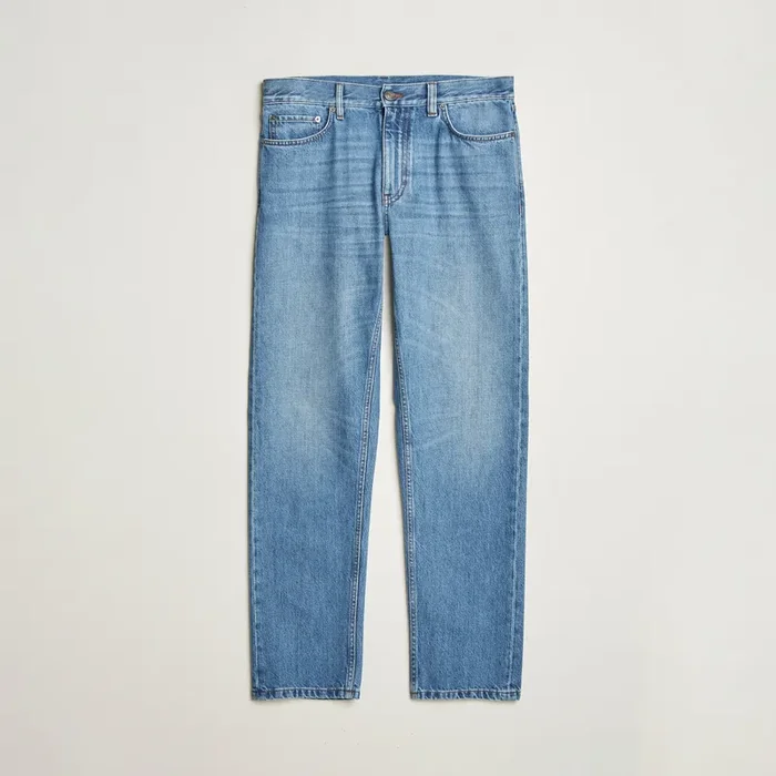 5-Pocket Denim Jeans Medium Blue Wash