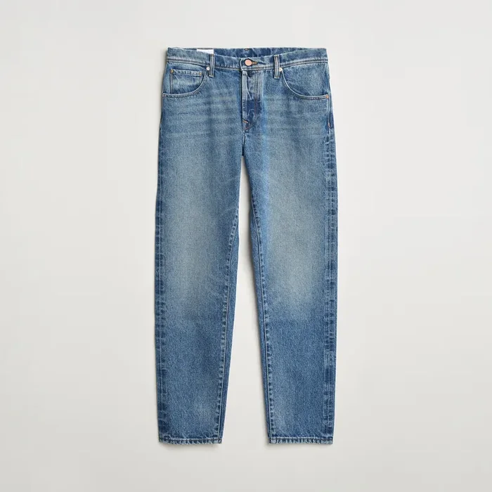 5-Pocket Stretch Denim Light Wash