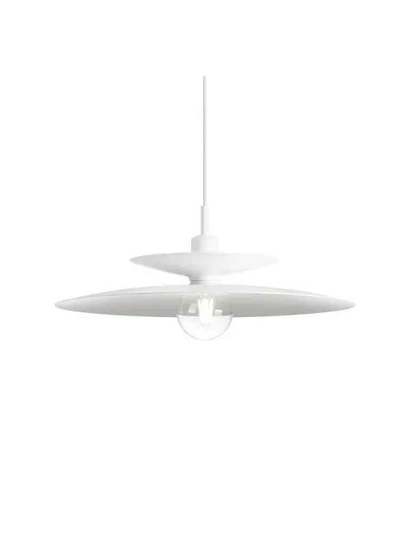 A Buon Prezzo Lampadario a sospensione moderno design bianco 1 luce RD-0556