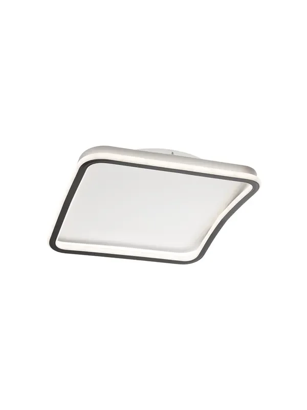 Alta Qualità Plafoniera a led design moderno quadrato bianco e nero RD-0844
