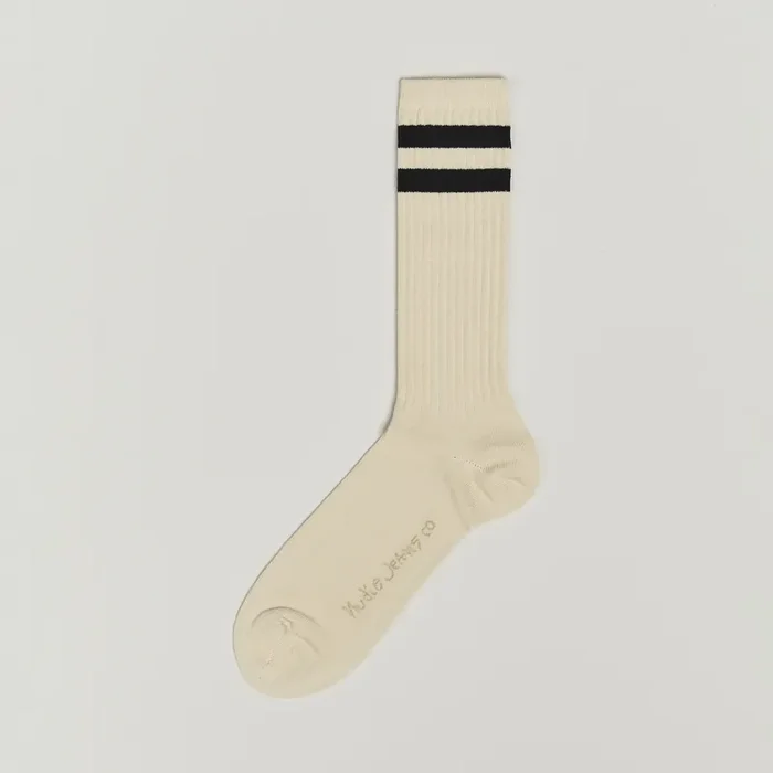 Amundsson Tennis Socks Off White/Black