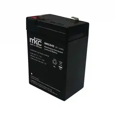 BATTERIA AL PIOMBO RICARICABILE 6V 4.5AH TERMINALE FASTON 4.8MM – BATPB6V/4,5AH