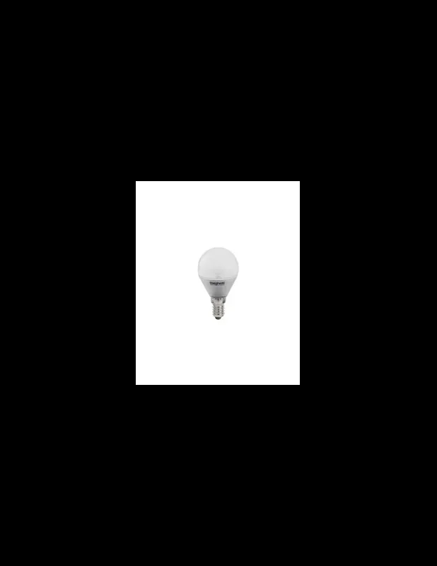 Beghelli 56071 eco sfera led 4w 230v e14 4000k
