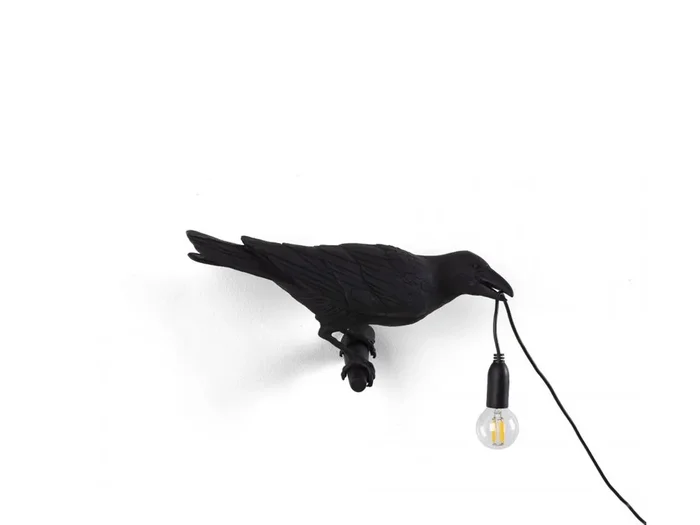 Bird Looking Right Lampada da Parete Ultime Pezzi