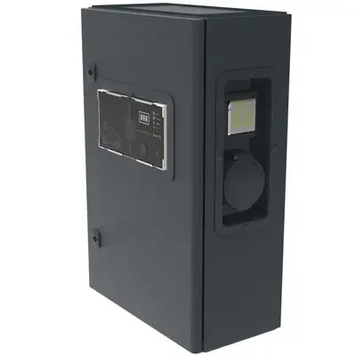 BTicino 058043 – Stazione di ricarica in metallo monofase 5,8/7,4 kW