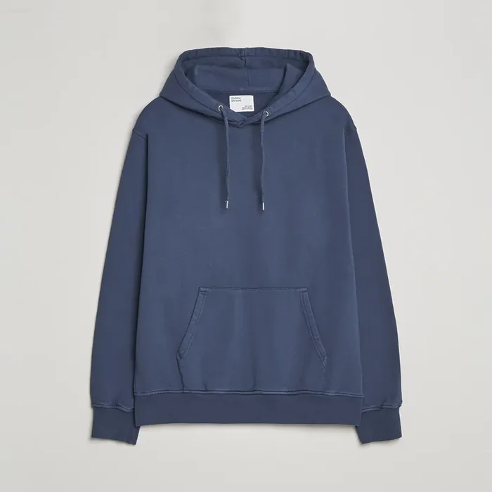 Classic Organic Hood Petrol Blue