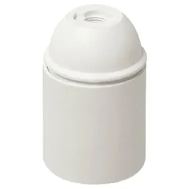Componenti illuminazione Portalmpd E27 cpfil cm/lisc. bianco – VIMAR 02101/S/B