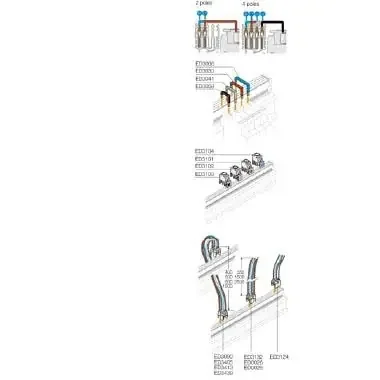 CONNESSIONE CON 2 CONDUTTORI L1/N 40A – ABB ED3355 – ABB ED3355
