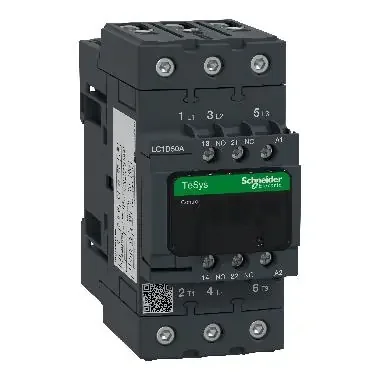 Contattore TeSys LC1D – 3 poli – AC3 440V 50 A – 400V AC – SCHNEIDER ELECTRIC LC1D50AV7