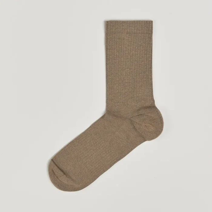 Crew Cotton Socks Sand