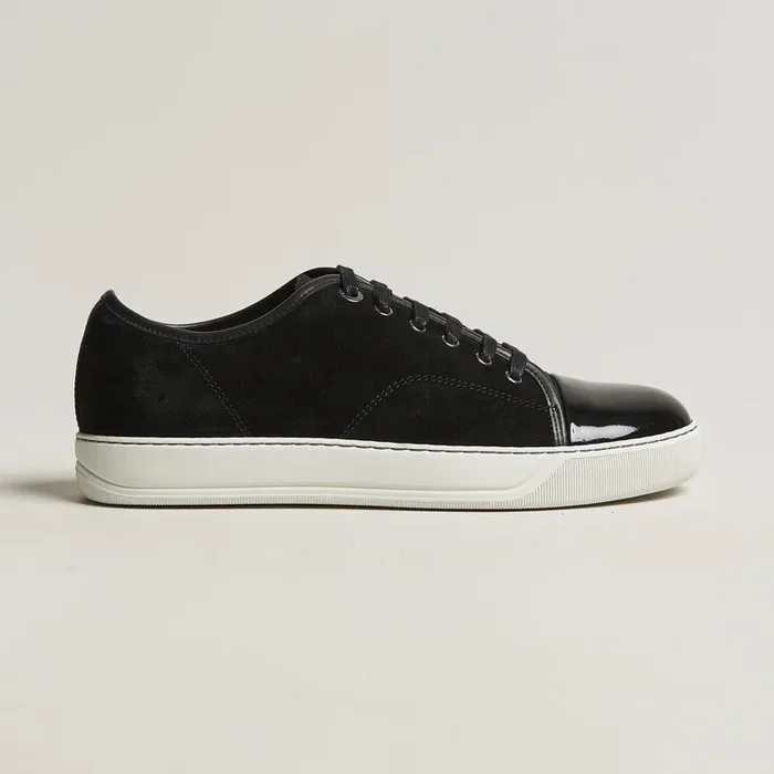 DBB1 Patent Cap Toe Sneaker Black