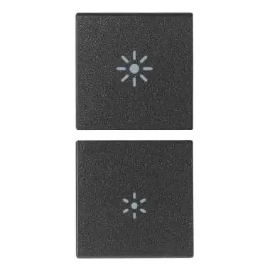 DUE MEZZI TASTI 1M REGOLAZIONE GRIGIO – VIMAR 19751.3 – VIMAR 19751.3 – VIMAR 19751.3