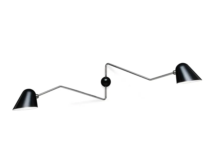 Economico Beghina 2 Bracci Lampada da Parete