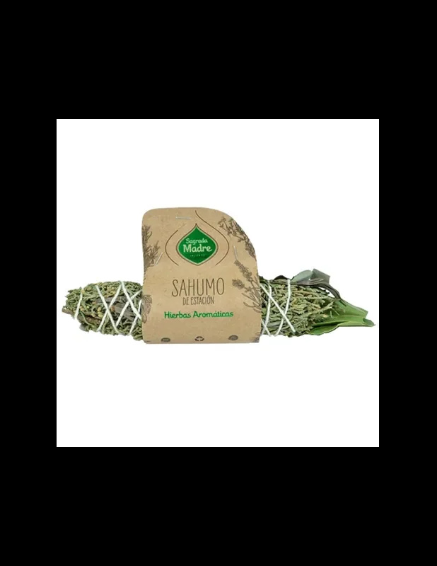 Erbe Aromatiche Smudge Hierbas Aromaticas Sagrada Madre – (15-17cm – 35-40gr.)