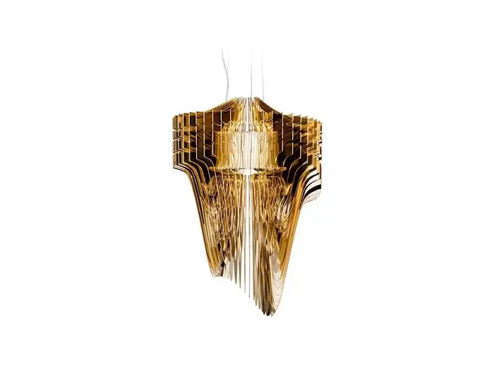 Esclusivo SLAMP SOSPENSIONE ARIA GOLD