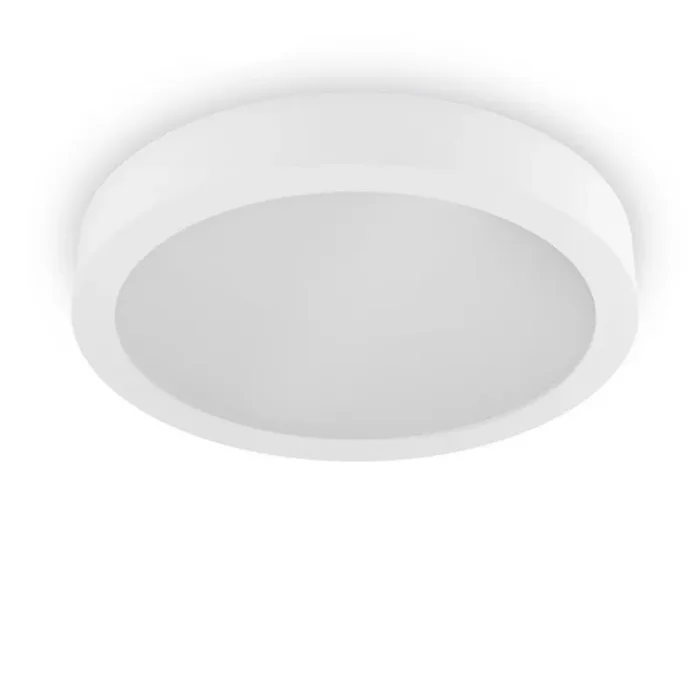 Garanzia Inclusa Plafoniera gesso Belfiore 9010 SLUB BIG 8882.81 E27 LED lampada soffitto parete