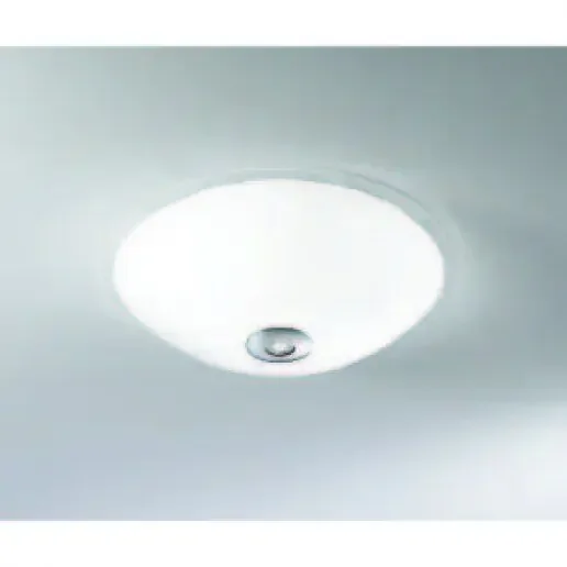 Gio diam. 48 cm vetro bianco lucido con Quadled – Plafoniera moderna – ALBANI LIGHTING Certificato