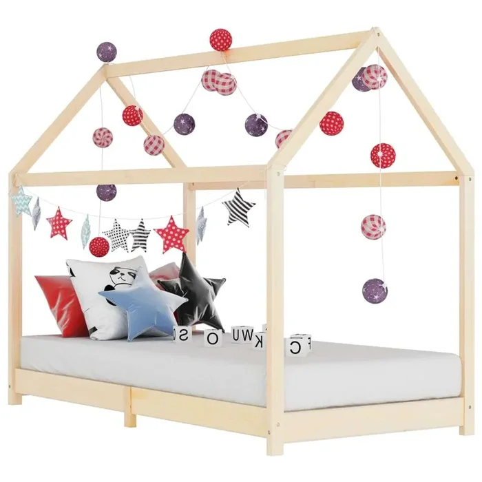 Giroletto per Bambini in Legno Massello di Pino 90×200 cm