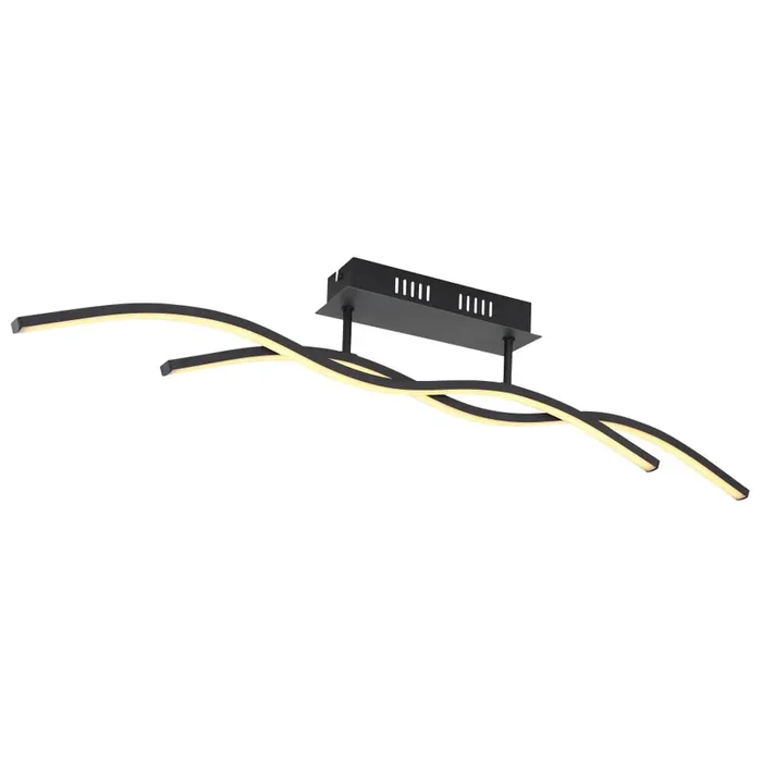Globo MARIUS Plafoniera LED Nero, 1-Luce Promo Stagionale