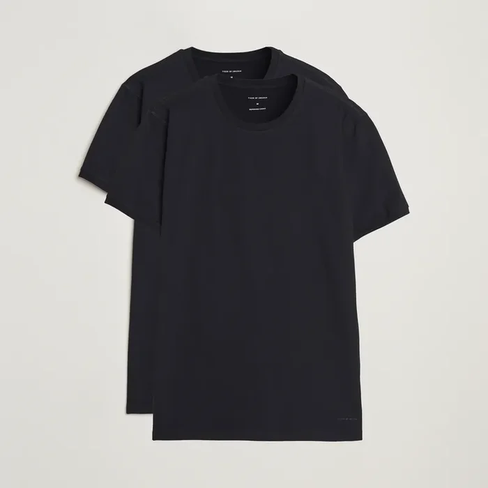 Heimdal 2-Pack Crew Neck T-Shirt Black
