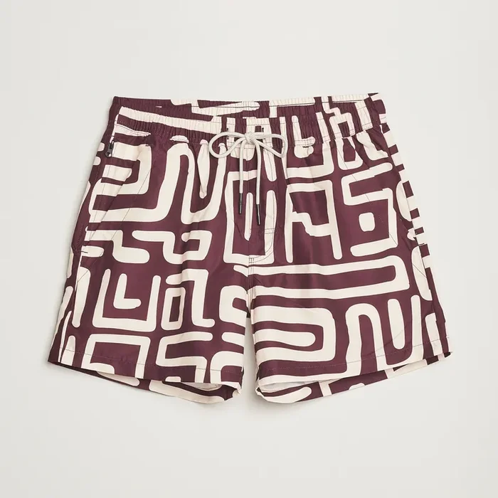 Kalahara Swim Shorts Brown/Beige