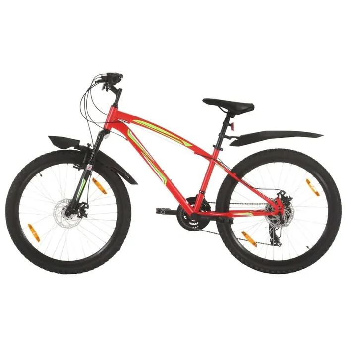 Mountain Bike 21 Speed 26″ Ruote 36 cm Rosso