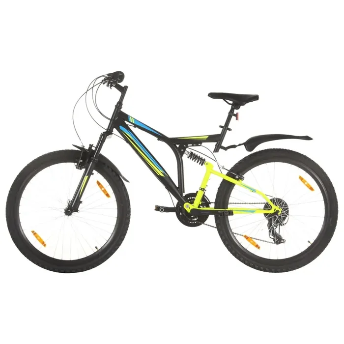 Mountain Bike 21 Speed 26″ Ruote 49 cm Nero