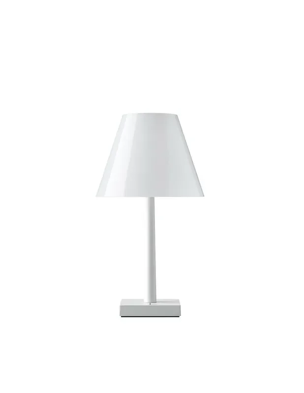 Nuova Collezione Rotaliana Dina T1 abat jour bianca a luce Led dimmerabile