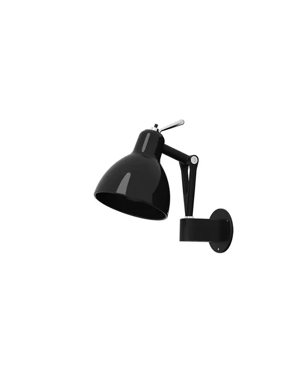 Ordina Subito Rotaliana Luxy W0 applique orientabile con braccio snodato e diffusore in vetro colorato E14