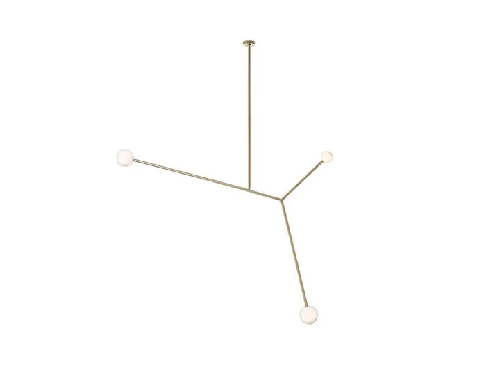 Pagamento Sicuro Angle 2.0 Lampada a Sospensione – Ottone Spazzolato