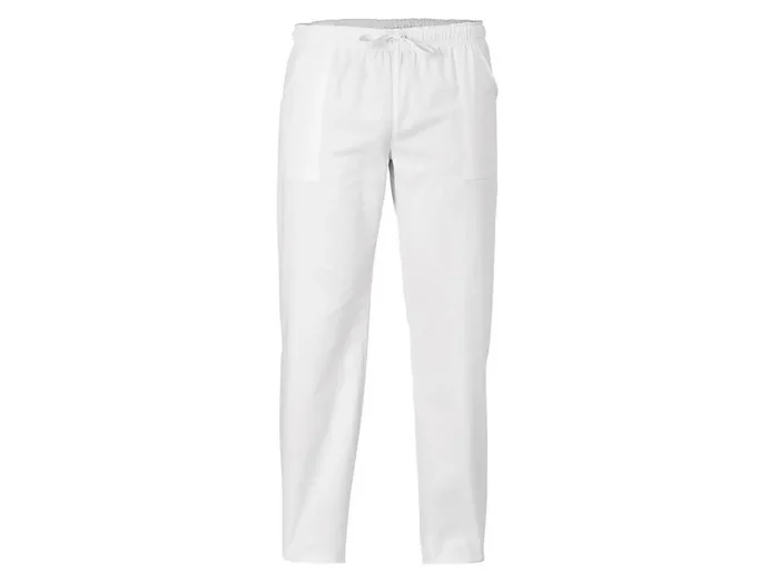 Pantalone cuoco bianco