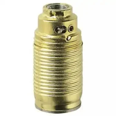 PORTALAMPADA E14 COLOR OTTONE M10X1 CM+CPT/FIL – VIMAR 02148