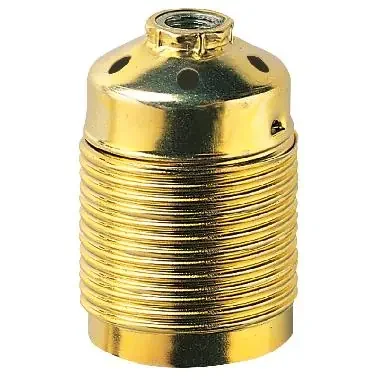 PORTALAMPADE E27 RACC.M10 FILETTATO OTTONE – VIMAR 02143 – VIMAR 02143
