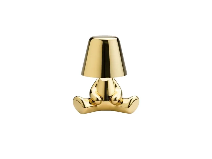 Prezzo Conveniente Golden Brothers JOE – Lampada da Tavolo Portatile