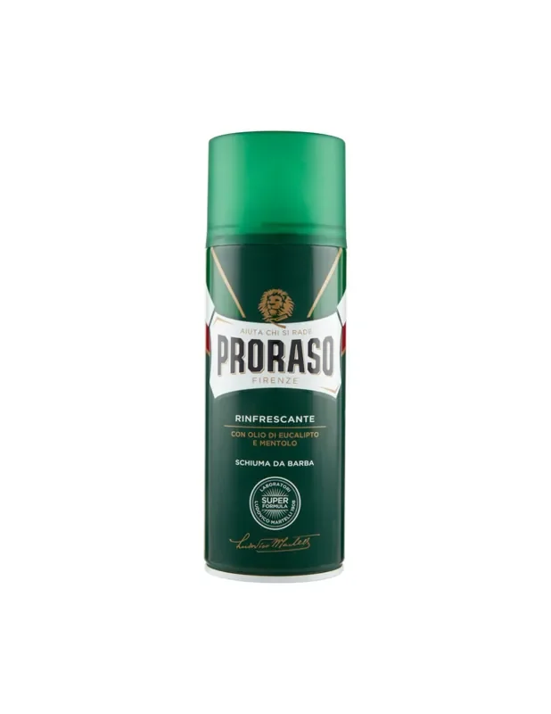 Proraso Schiuma da Barba Rinfrescante con Olio di Eucalipto e Mentolo 400 ml
