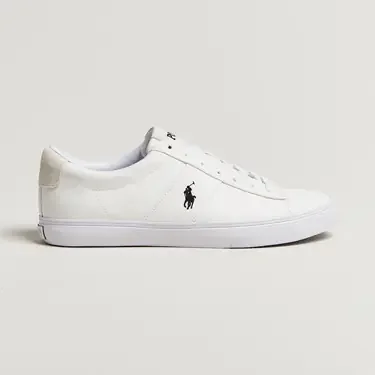 Sayer Canvas Sneakers White/Black