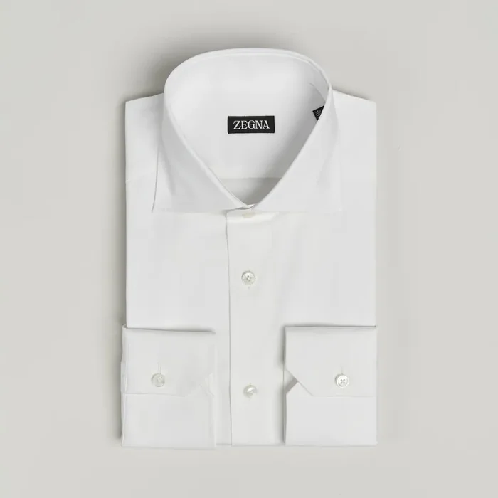 Slim Fit Dress Shirt White