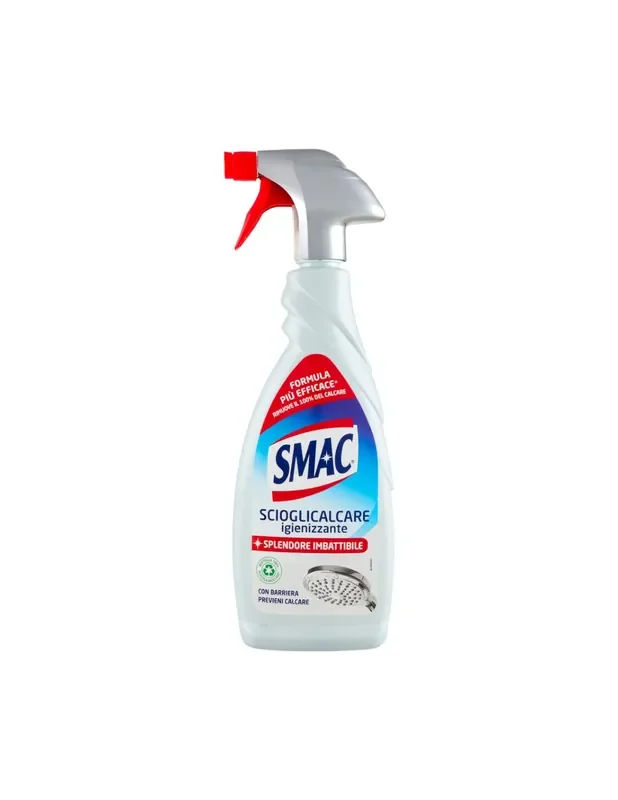 Smac Spray Scioglicalcare Igienizzante con Barriera Previeni Calcare 650 ml