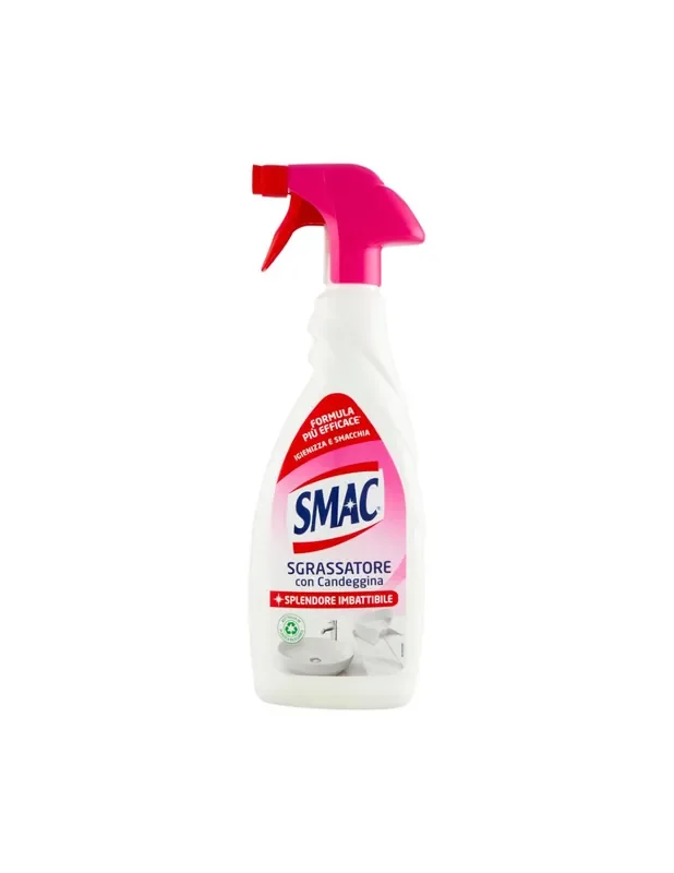 Smac Spray Sgrassatore con Candeggina Igienizza e Smacchia 650 ml