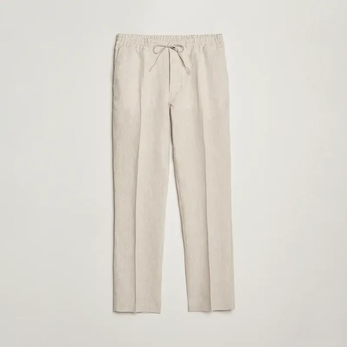 Soren Drape Linen Pants Moonbeam