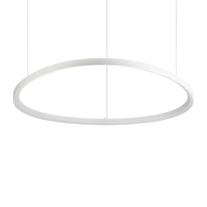Sospensione Moderna Led 80w Gemini SP 105 cm Bianco Ideal Lux Migliore Qualità