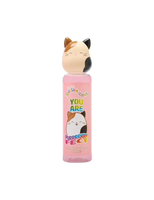 Squishmallows Bagnoschiuma con Topper Cam 300 ml