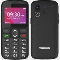 Telefunken GSM520B – Telefono Cellulare per Anziani S520 – Nero
