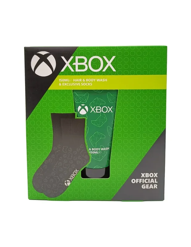 Xbox Set Regalo Shampoo e Doccia Gel 150 ml con Calzini