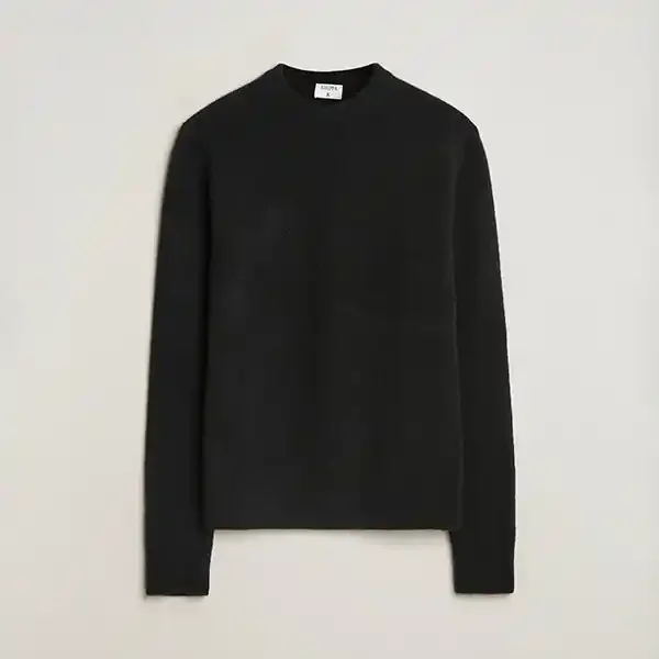 Yak Knitted Sweater Black